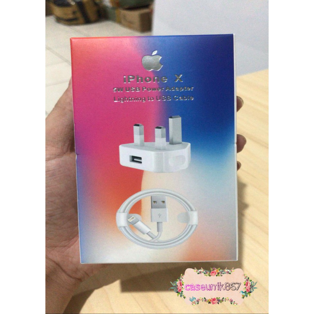 BM013 Charger Cashan casan Travel adapter untuk hp 1 Pone 5G 5S 6G 6+ 7G 7+ 8G 8plus X XS MAX XR 3kaki CS1112