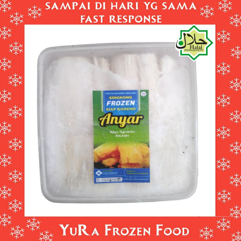 

ANYAR Singkong Frozen 700 gr Khas Ngawi