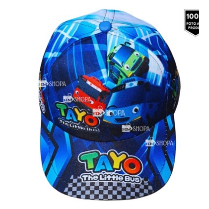 Topi Karakter Anak Tayo Terbaru