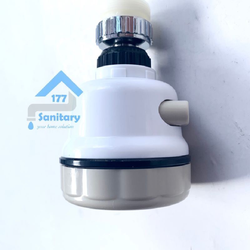 Saringan sink 3in1 -sambungan kepala kran keran air angsa  Filter kran cuci piring Hemat irit air 3 in 1 murah