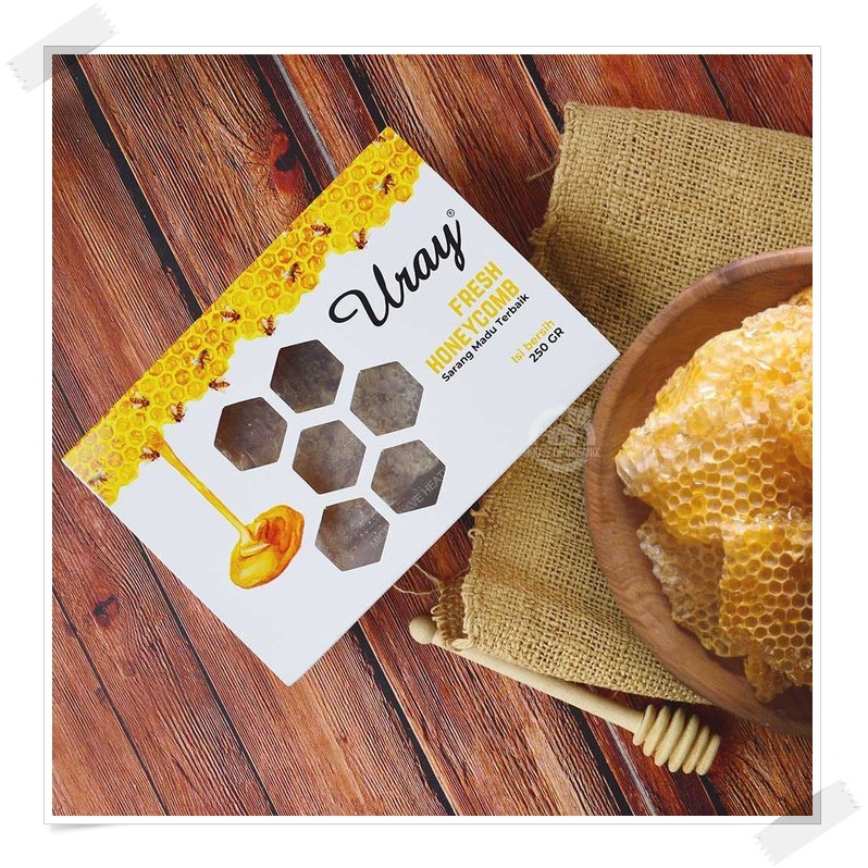 

Madu Uray Pure Honeycomb 250gr