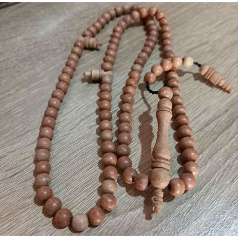 Tasbih bidara 5mm tasbih kayu bidara arab 99 butir