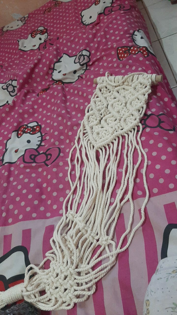 Macrame / Plants Hunger /wall Hinging /gantungan Pot / Wall Decor /hiasan Dinding
