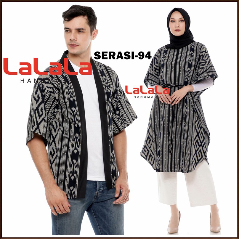 Couple Baju Tenun Serasi Motif Terbaru