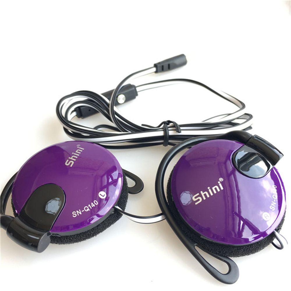 QUINTON Multiple Color Headset Stereo Headphone Earphone Bass Sport For Phone Wired Earpiece 3.5mm Ear Hook/Multicolor