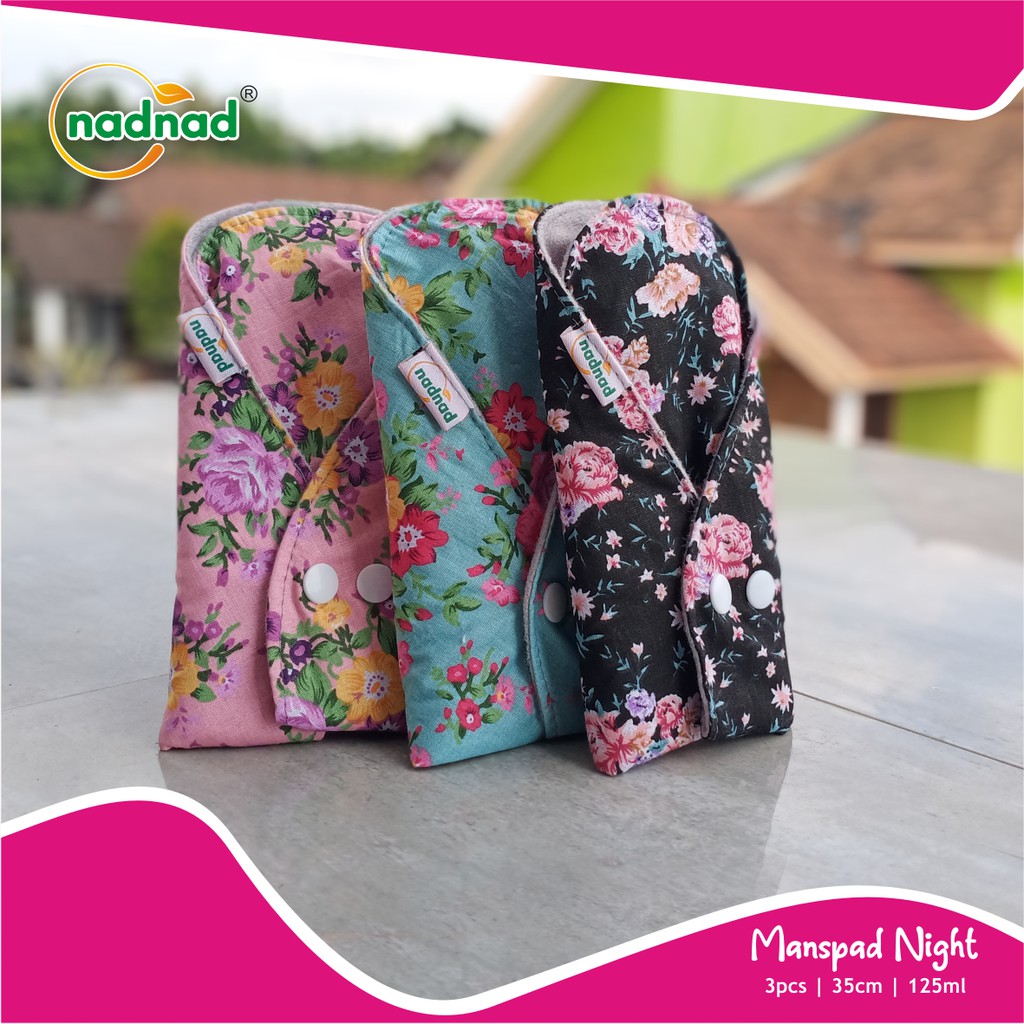 Pembalut Kain Wanita Nadnad Menstrualpad | menspad | menstrual pad