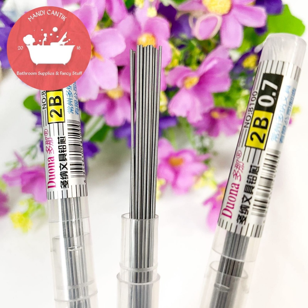 

Mandicantik Isi Pensil Duona reffil pencil cetek mekanik 2b alat tulis kantor peralatan sekolah