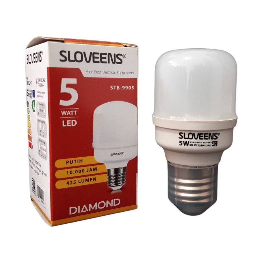 Sloveens Diamond Lampu LED Capsule 5 Watt