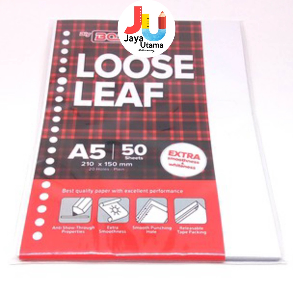 

Big Boss Loose Leaf A5 50 Lembar POLOS