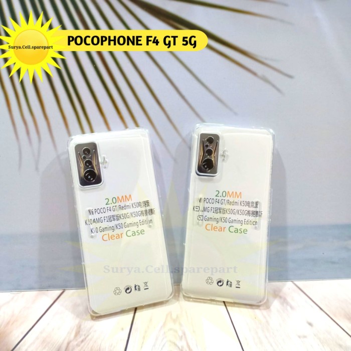 Case Xiaomi Pocophone F4 GT 5G Case Clear 2MM Pocophone F4 GT 5G