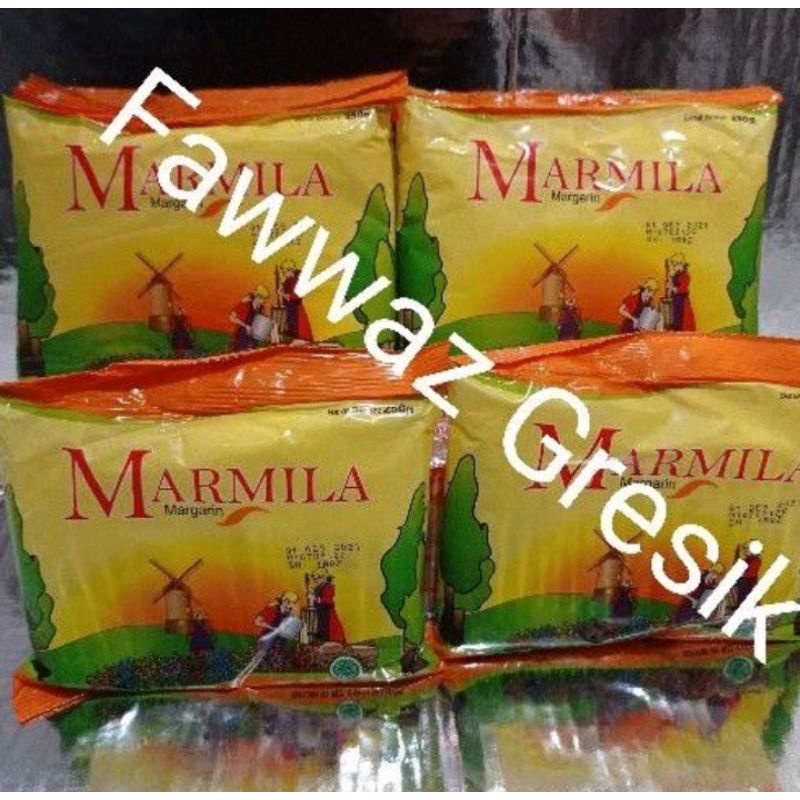 MARMILA Margarin Krim Aroma Rasa Susu Vanila Kemasan Sachet 250gr