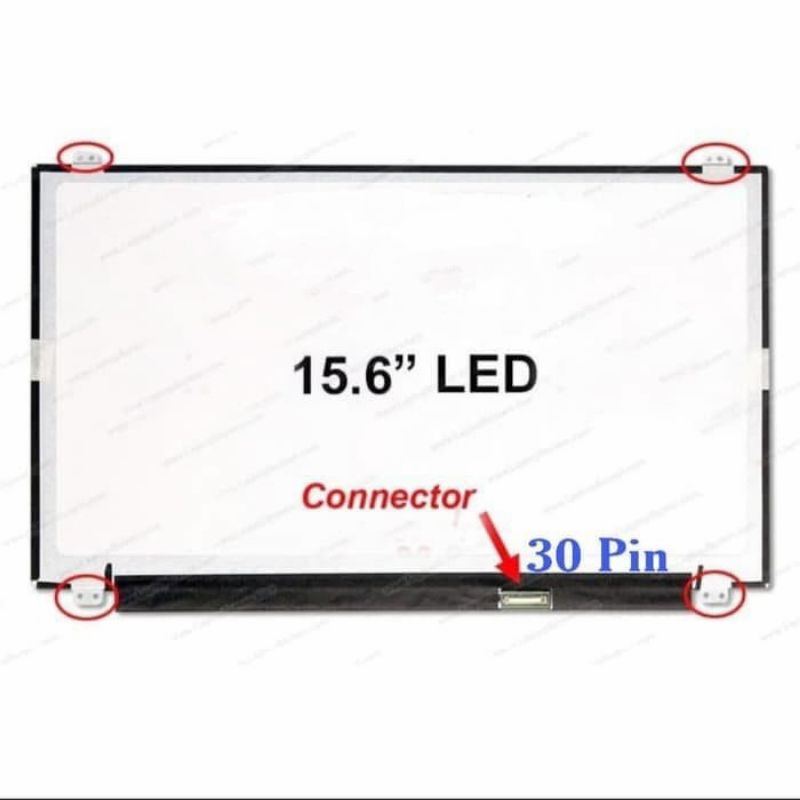 Screen Layar Led Lcd Laptop ASUS S551LB S551L S551LA S551LN 15.6" Slim 30 Pin