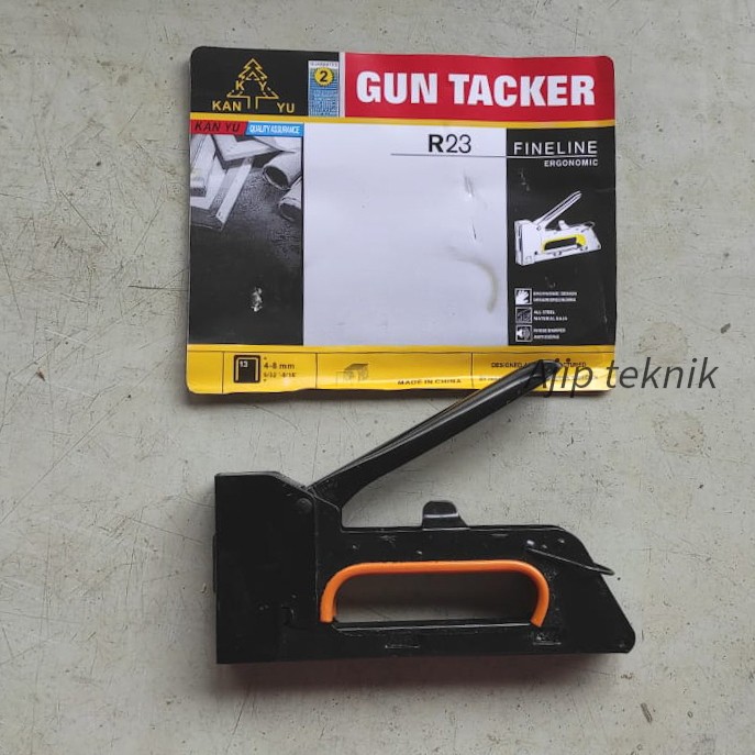 STAPLES GUN TEMBAKAN STAPLES 4 - 8 MM /STAPLES GUN KAN-YU MURAH MERIAH