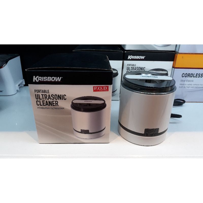 Krisbow Ultrasonic Cleaner / Pembersih Ultrasonic 220 ml