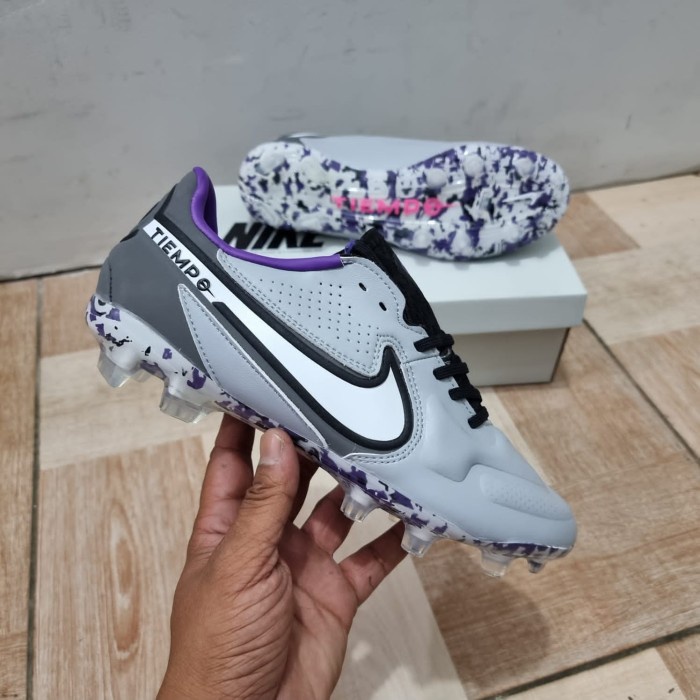 SEPATU BOLA NIKE TIEMPO LEGEND9 GREY CANON FG-SEPATU BOLA NIKE-SOCCER-sepatu bola