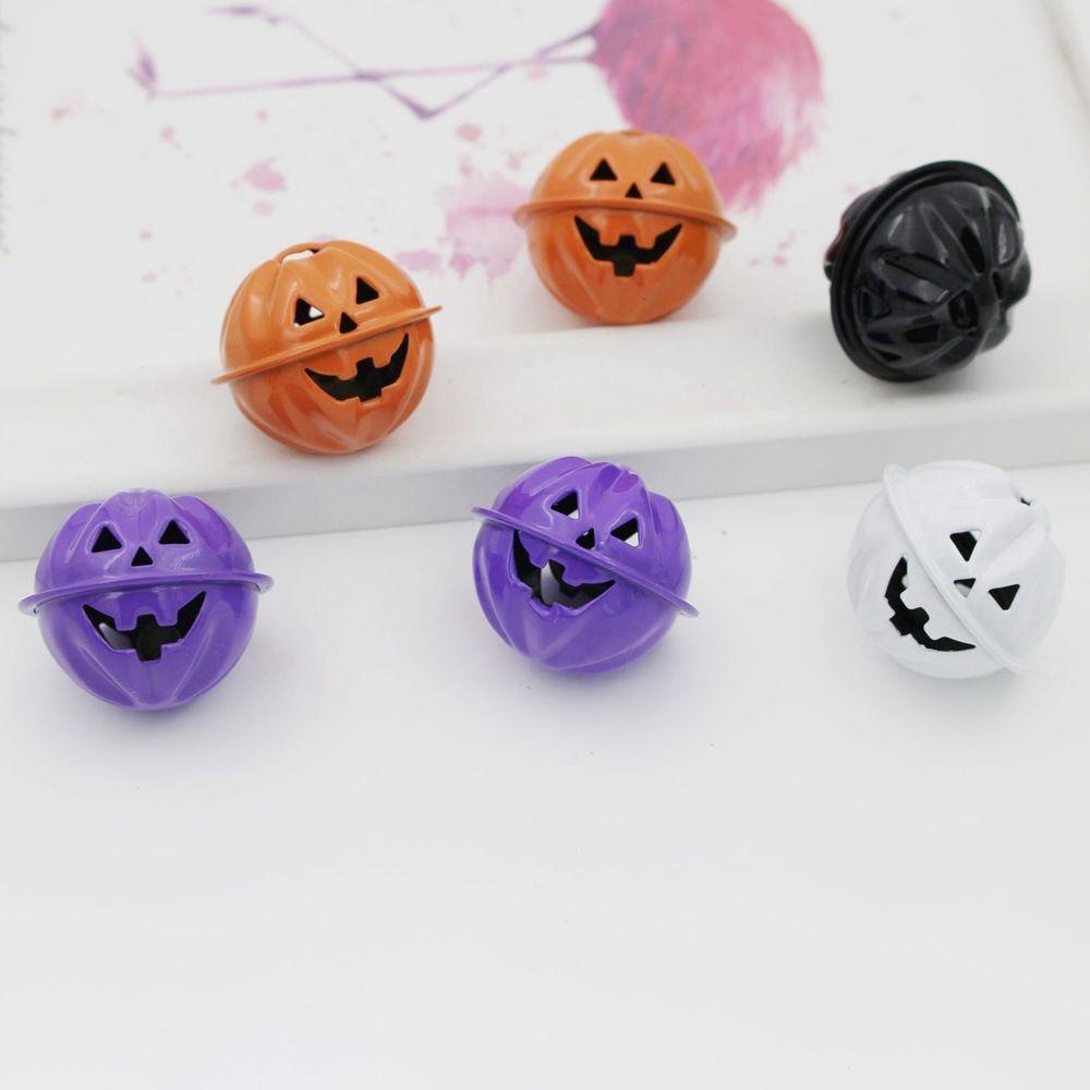 [Elegan] Halloween Decor Lucu 10pcs Hiasan Gantung Liontin Lonceng Angin Bahan Wajah Hantu Anak Hadiah