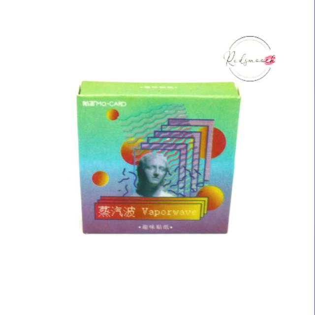 

[45 pcs] Sticker deco / sticker box vaporwave aesthetic stiker set journal bujo tumblr