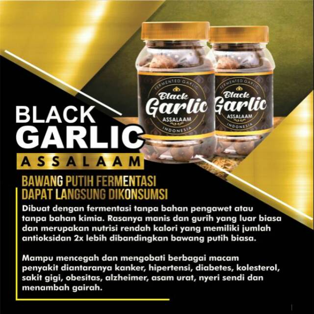 

Black Garlic/ Bawang Tunggal Fermentasi