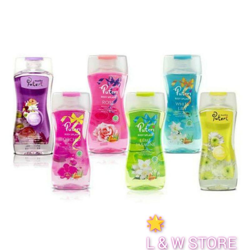 MUSTIKA PUTERI BODY SPLASH COLOGNE /Parfum Puteri