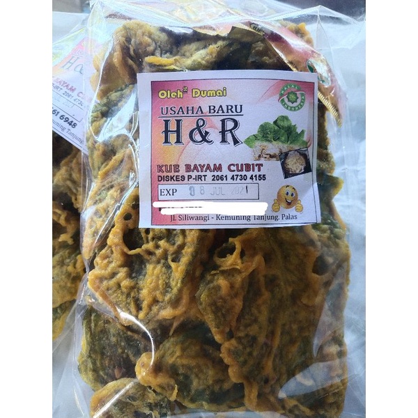 

peyek bayam