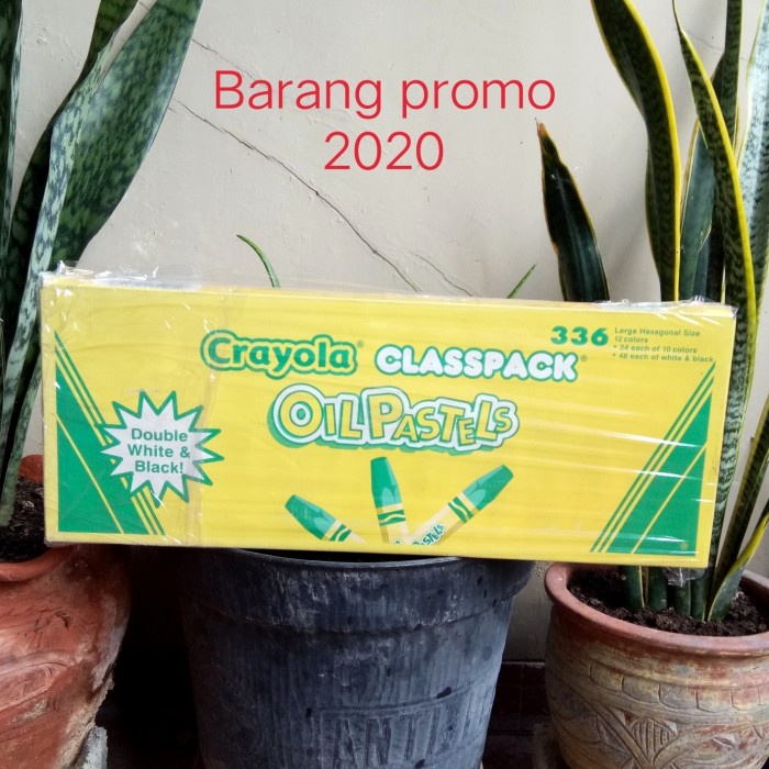 

PASTEL-DRY-OIL- CRAYOLA 2-4629 CRAYOLA OIL PASTELS CLASSPACK JUMBO 336 STICK -OIL-DRY-PASTEL.