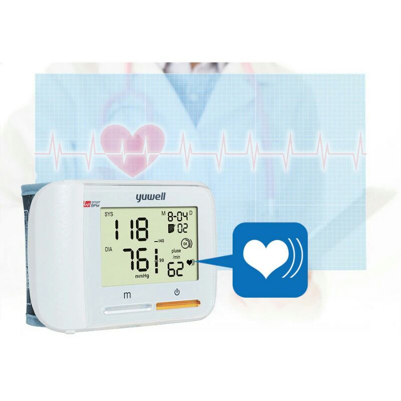 Yuwell Pengukur Tekanan Darah Tensi Electronic Blood Presure Monitor YE8900A