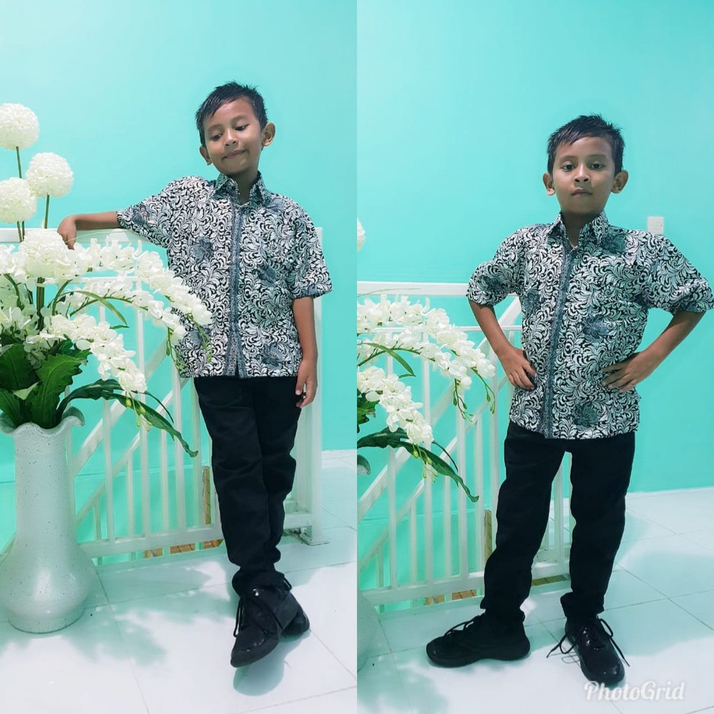 Kemeja Untuk Anak Batik Aneka Motif