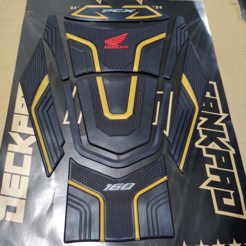 Tankpad Honda PCX 160 New Bahan Karet Premium 3D Merk Adm