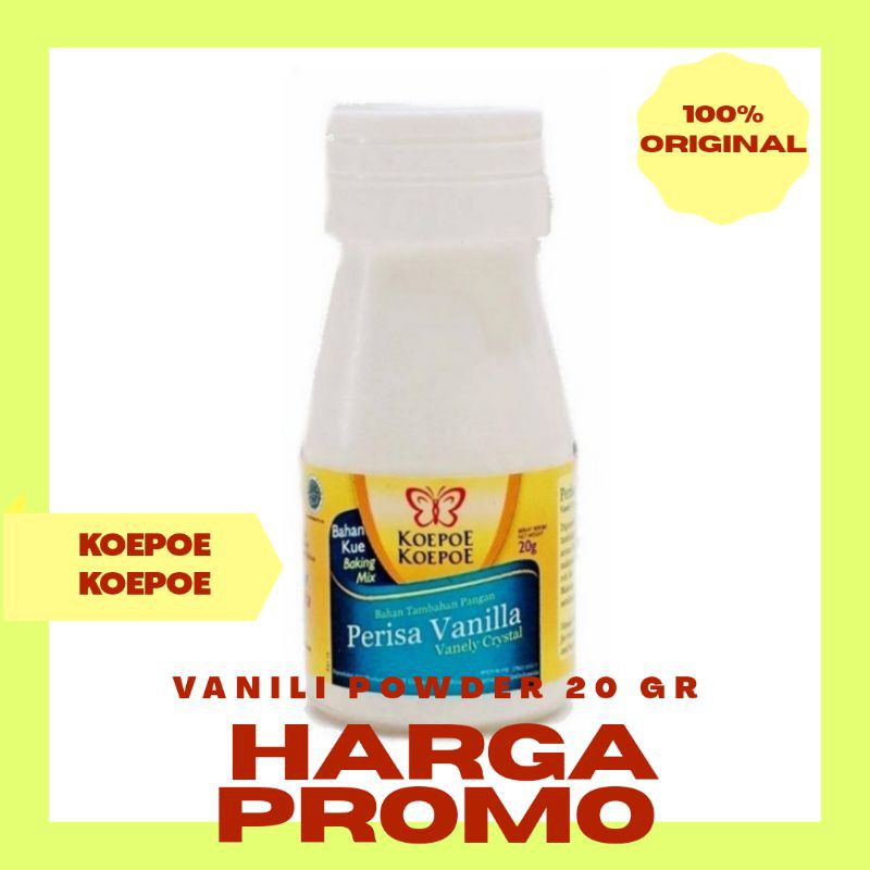 

VANILI POWDER / VANILI BUBUK 20 GRAM KOEPOE KOEPOE