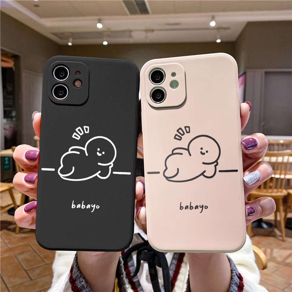 Case Macaron Motif BABAYO Type VIVO S1 V15 V9 V20 Y91C/Y1S Y91/Y95 Y30/Y50 Y21/Y21S/Y33S Y12/Y15/Y17