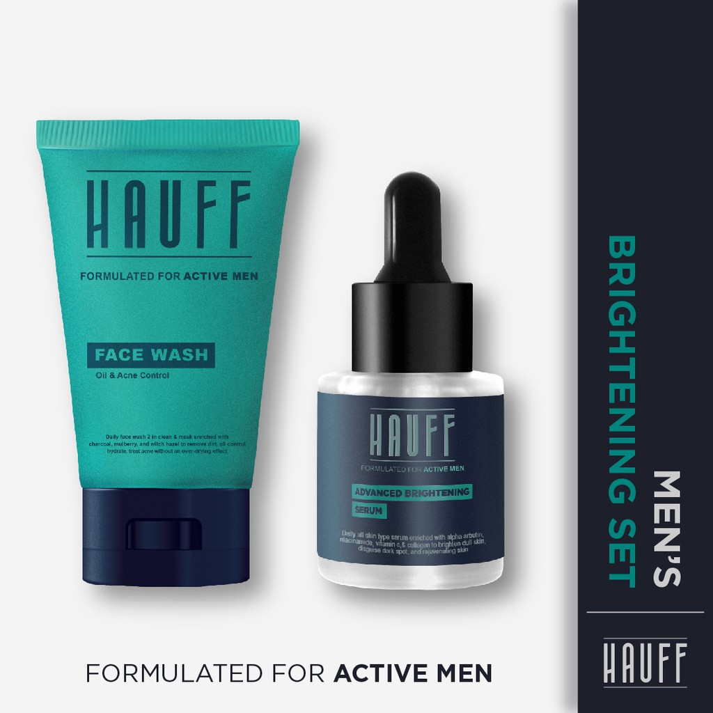 HAUFF Men's Brightening Set