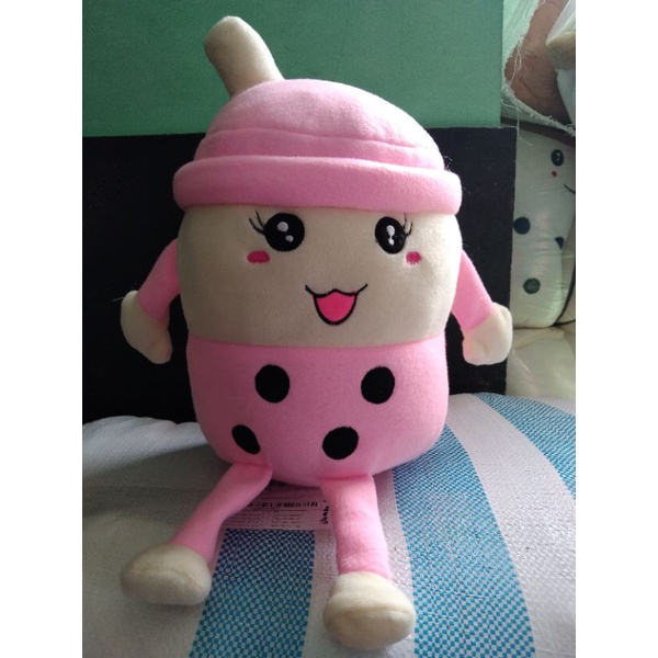 Boneka Boba tangan dan kaki Lampu LED murah Lucu 35 cm