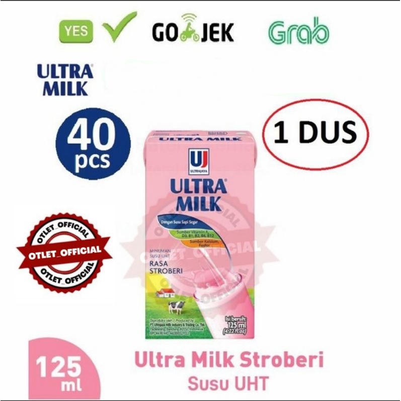 

Susu Ultra UTH Stroberi 125ml -1karton