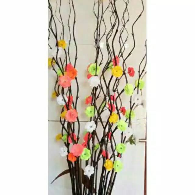 Bambu ulir bunga anyelir