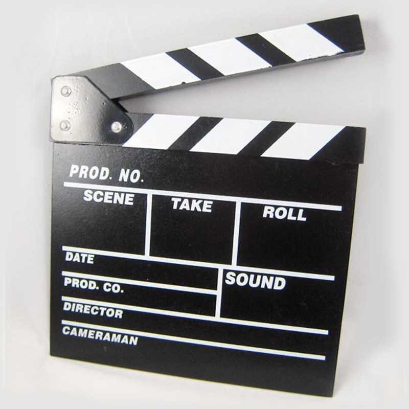 Woopower Profesional Clapper Board Classical Movie Film