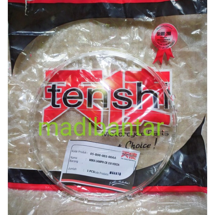 kaca mika lampu depan cb 150 verza