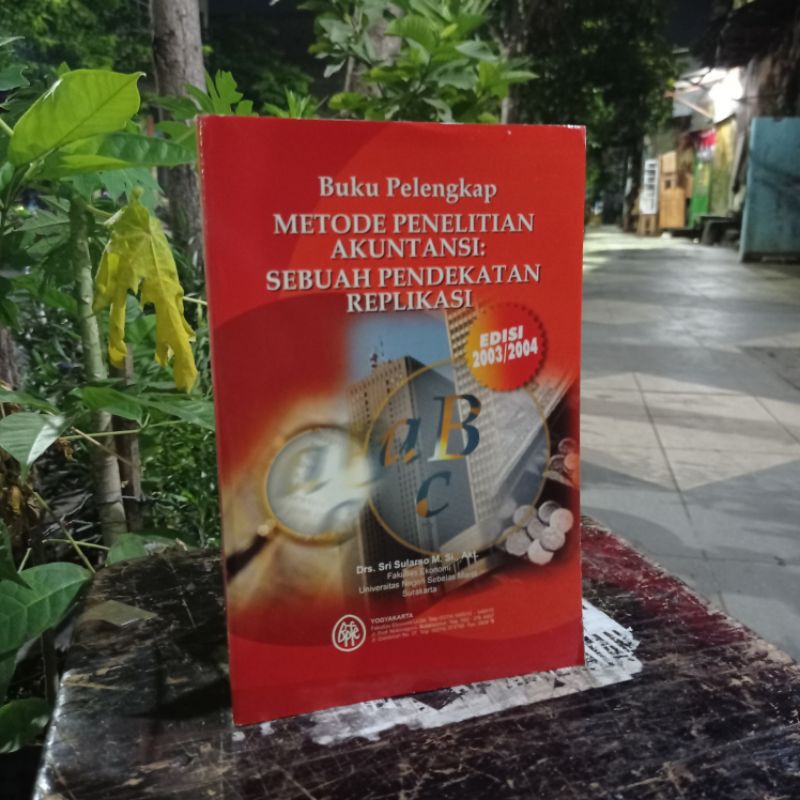 

buku pelengkap metode penelitian akuntansi: sebuah pendekatan aplikasi by drs. sri sularso