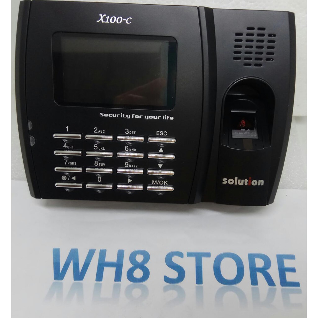 Mesin Absensi FINGER PRINT SOLUTION X100C