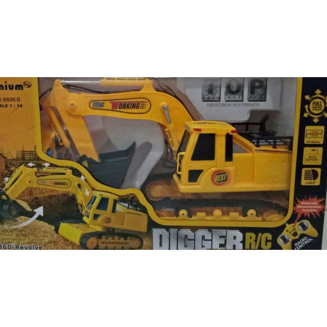 RC exsavator /mainan mobil remot / mainan beko