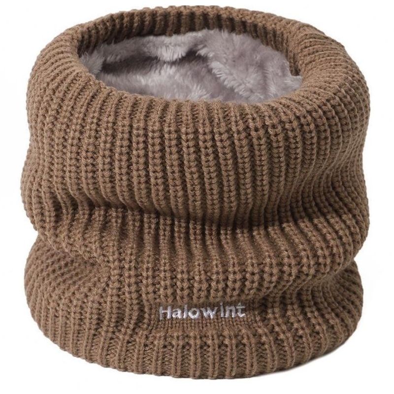 SCARF PRIA WINTER MUSIM DINGIN-Coklat