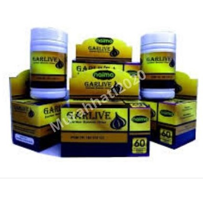 GARLIVE Extrak Bawang Hitam Garlive 60 Kapsul