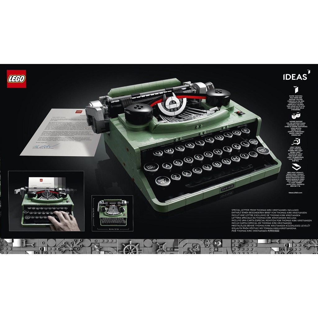 Lego Ideas 21327 Typewriter