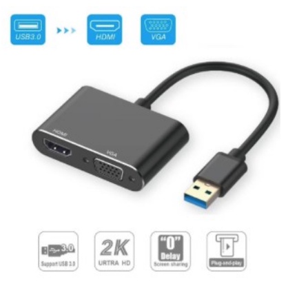 USB to HDMI VGA Konverter USB to VGA HDTV Adapter Converter USB 3.0