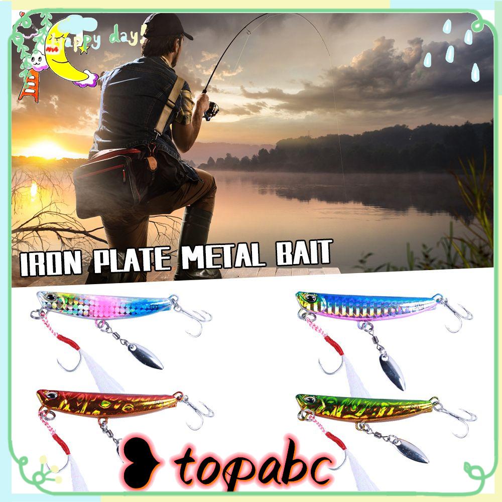 Umpan Pancing Bahan Metal Berat 60G Dengan Kail Treble