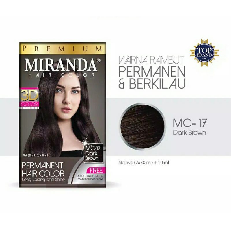 Miranda Hair Collor (Dark Brown)