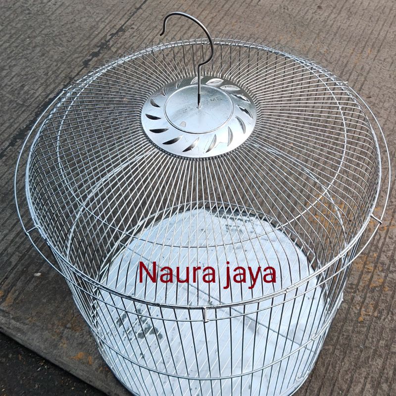Kandang Beo Besi Bulat Apollo Gantung