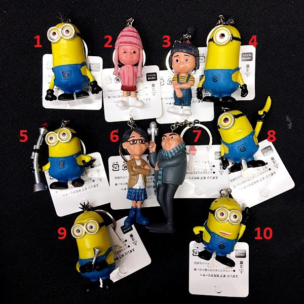 Gantungan Kunci Keychain Universal Minion Minions Despicable Me Original From Japan