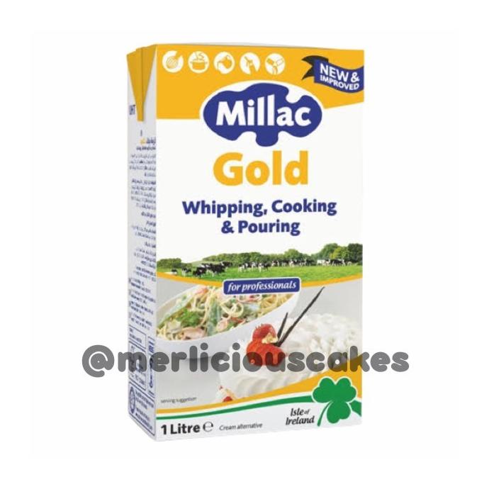 

(BISA COD) INSTANT COURIER ONLY Millac Gold Whipping Cream Cooking Cream 1 Liter