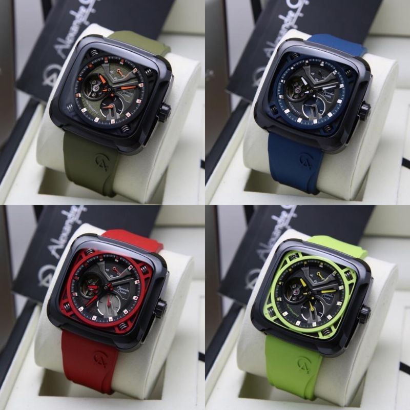 Jam Tangan Pria Alexandre Christie 6577 AC6577 Automatic [ORIGINAL]