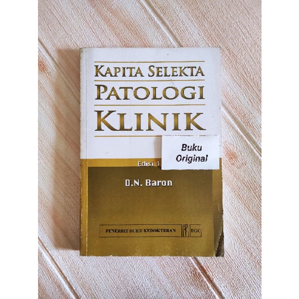 (original) buku kapita selekta patologi klinik-D.N.Baron